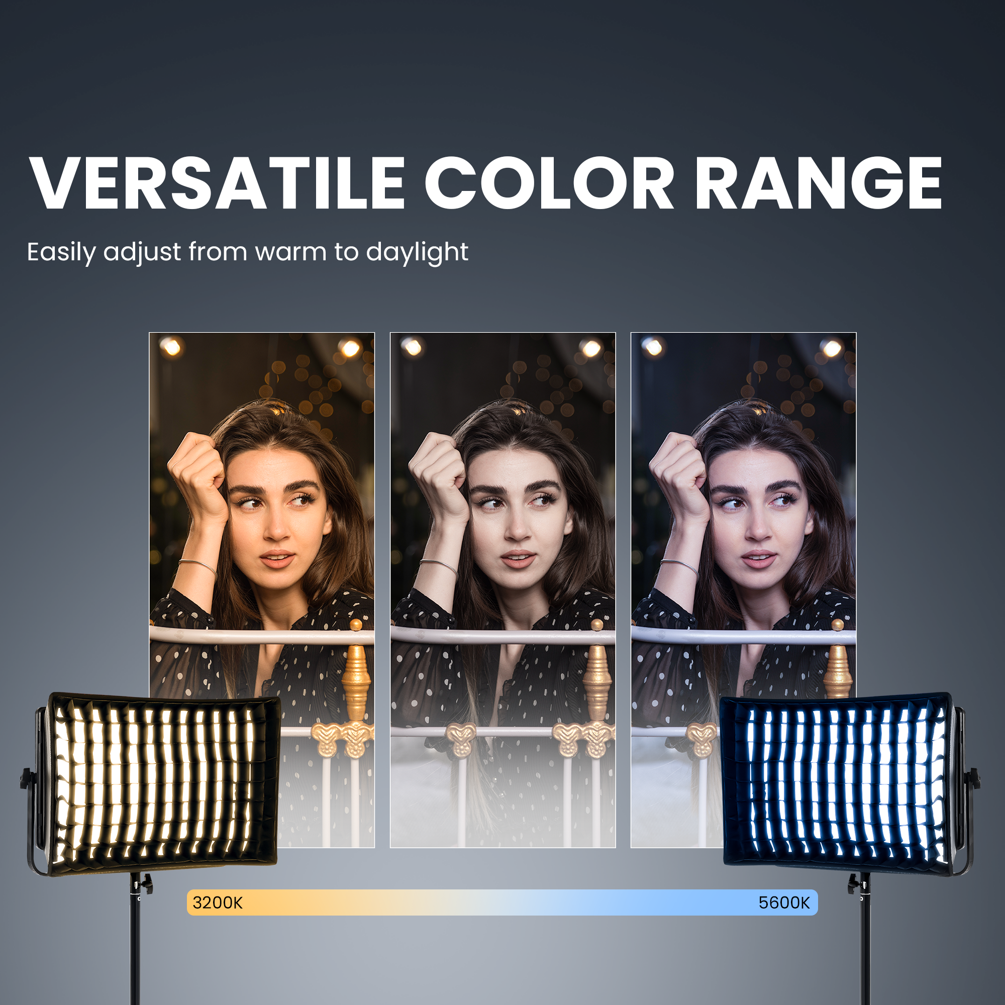 Digitek LED-D1500 Professional Flat Panel LED Video Light