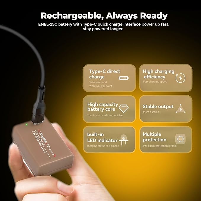 Digitek Platinum ENEL 25 Type C Li-ion Battery for Nikon