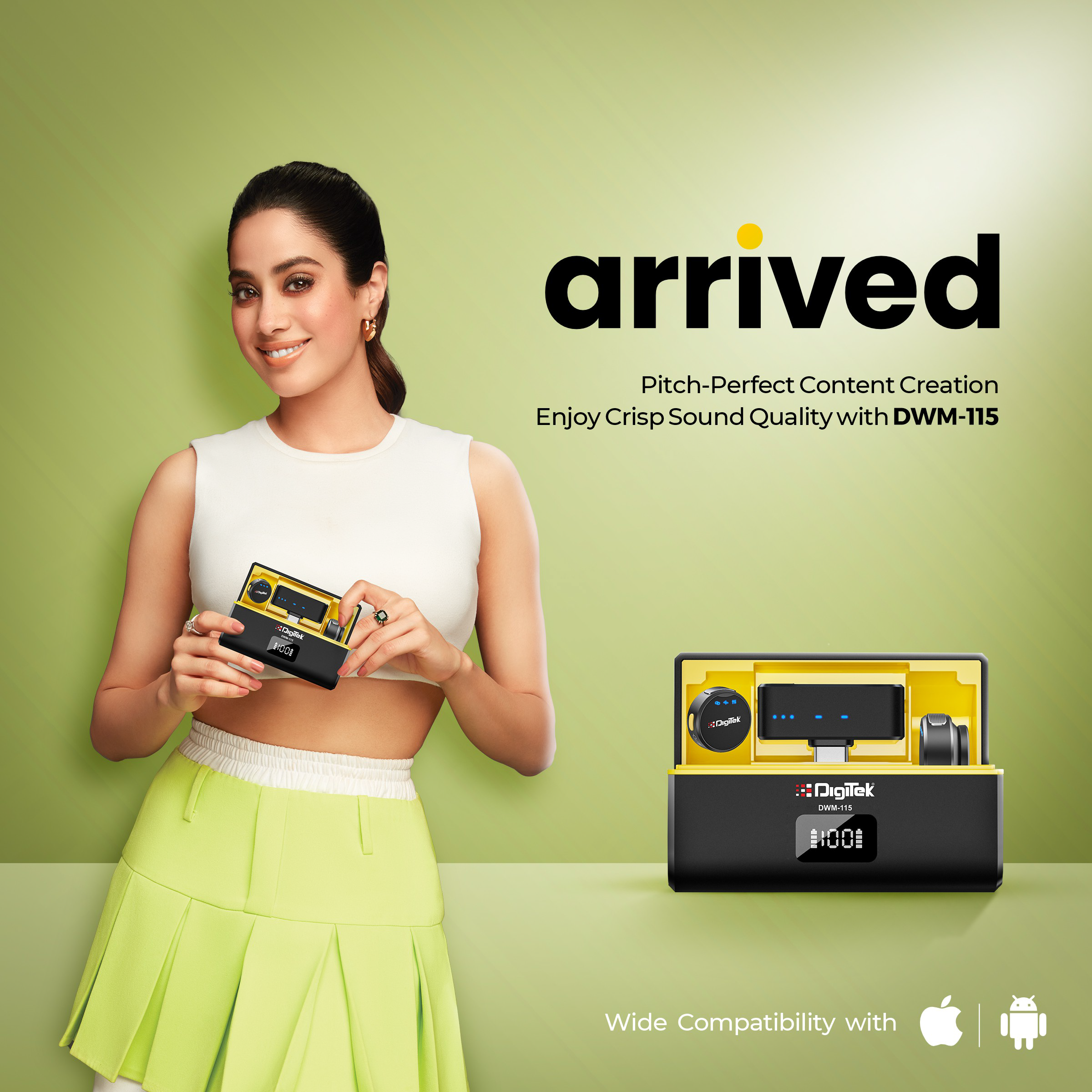 Digitek (DWM-115) 2-in-1 Wireless Microphone