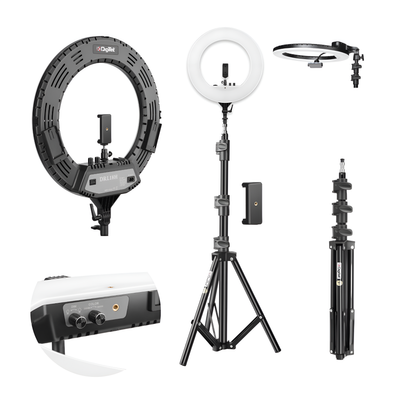 Digitek (DRL-18H C) LED Ring Light with Stand