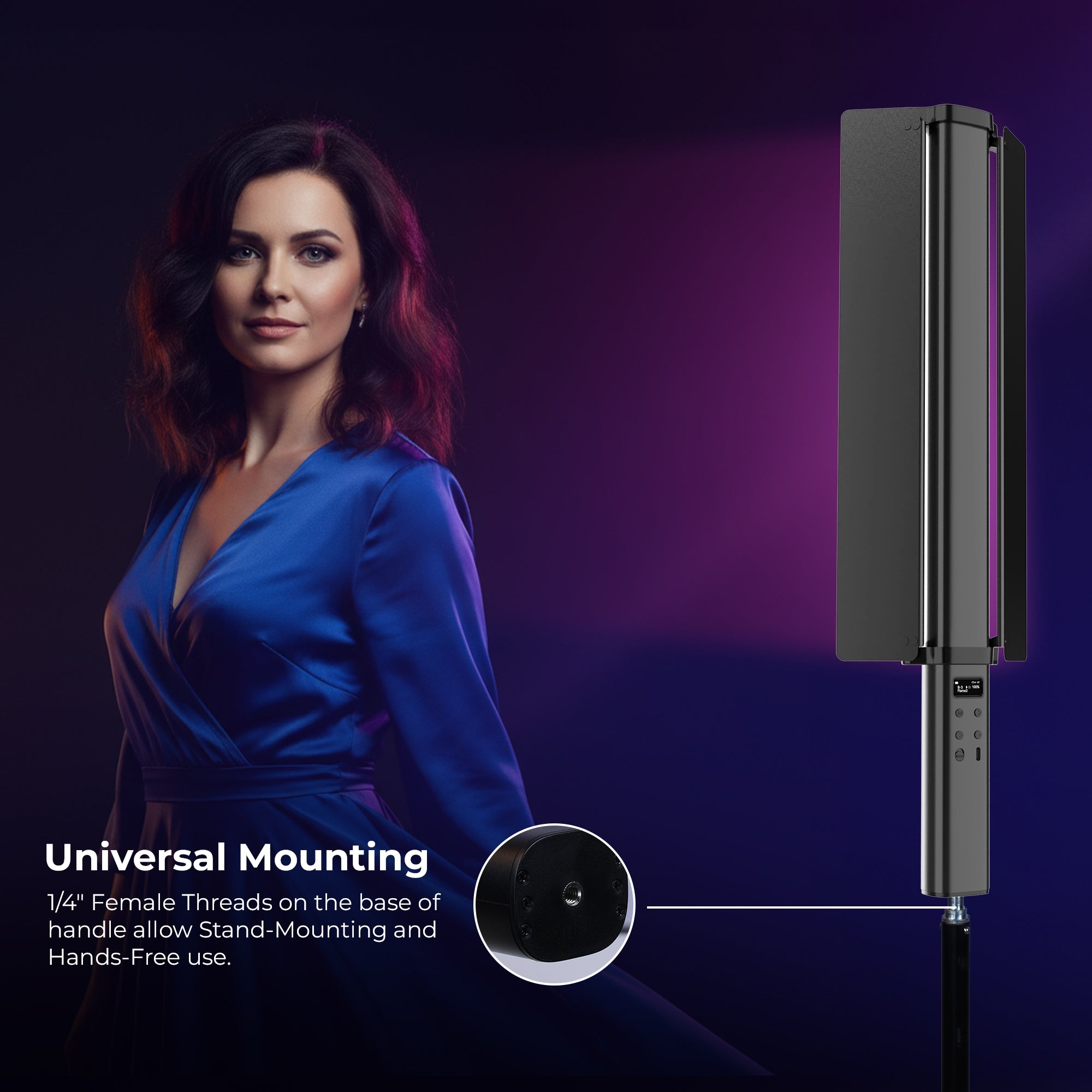 Digitek (DSL 27W RGB) 27W LED RGB Stick Light Wand