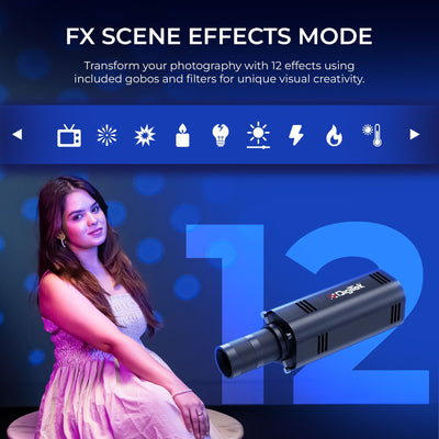 Digitek (DS 30 WTP) Optical Snoot Zoom Gobo Projector