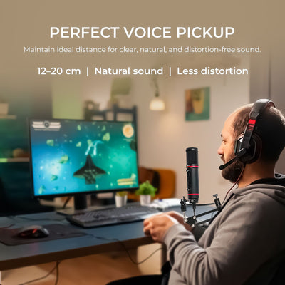 Digitek (DM-501) Podcast & Gaming Condenser Microphone Kit